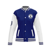 Biker Babes Original Blue Collection Custom Made Ladies Baseball Jacket