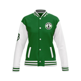 Biker Babes Original Green Collection Custom Made Ladies Baseball Jacket