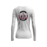 Biker Babes Sports Hot Pink Collection Long sleeve Raglan T Shirt