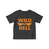 'Wild a Hell' Children's Short Sleeve Bikers T shirt