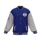 Biker Riders Blue Collection Custom Made Baseball Jacket