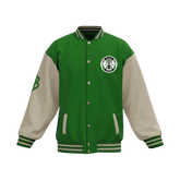 Biker Riders Green Collection Custom Made Baseball Jacket