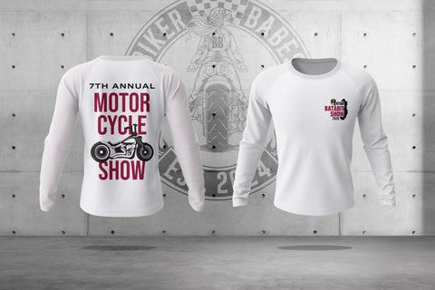 2026 Batabit Motorcycle Show Long Sleeve cotton T shirt