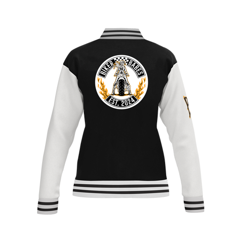 Biker Babes Original Collection Custom Made Ladies Baseball Jacket