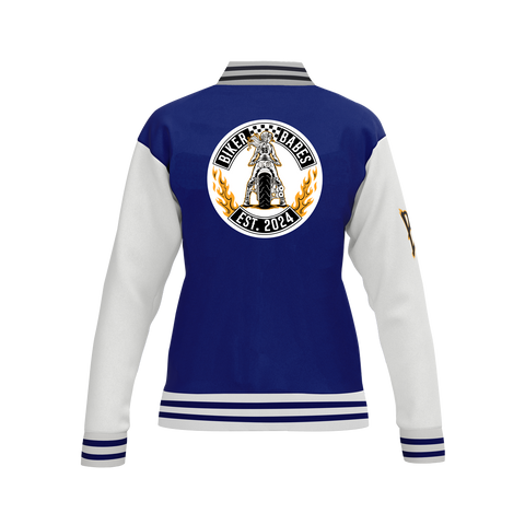 Biker Babes Original Collection Custom Made Ladies Baseball Jacket