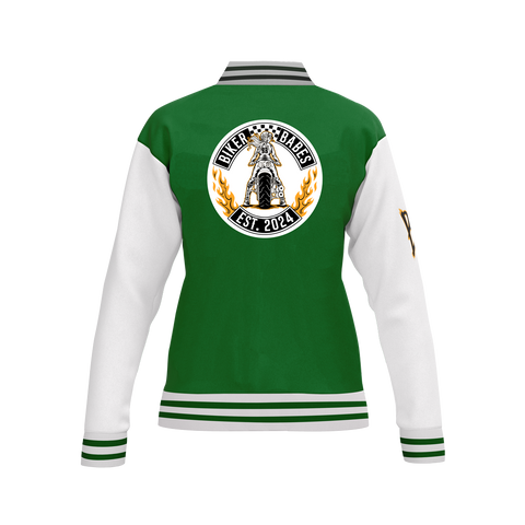 Biker Babes Original Collection Custom Made Ladies Baseball Jacket
