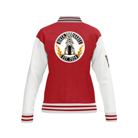 Biker Babes Original Collection Custom Made Ladies Baseball Jacket