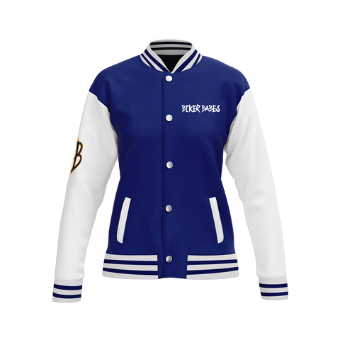 Biker Babes Original Collection Custom Made Ladies Baseball Jacket