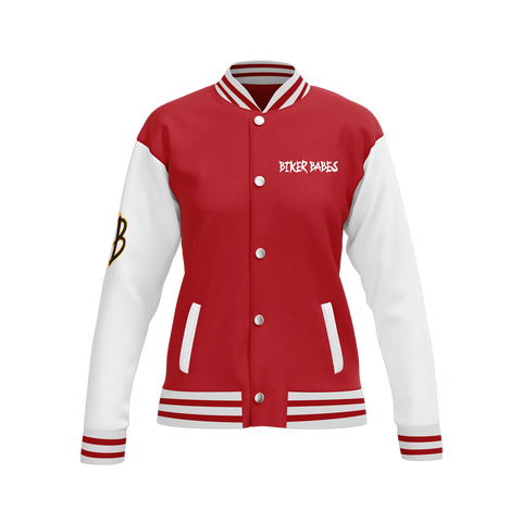 Biker Babes Original Collection Custom Made Ladies Baseball Jacket