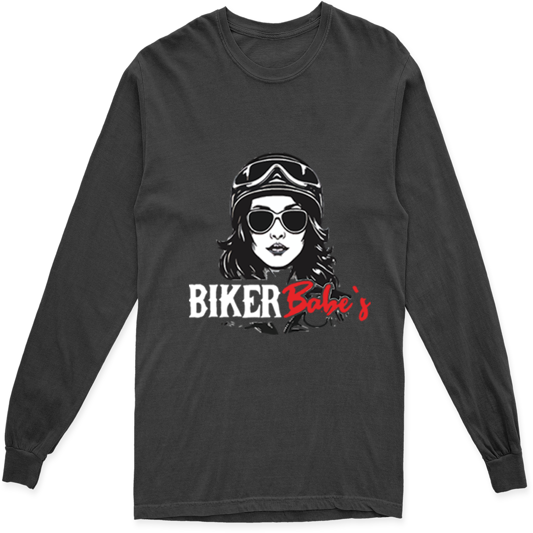 BIKER BABES LONG SLEEVE T SHIRT