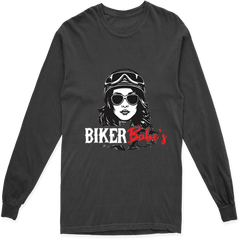 BIKER BABES LONG SLEEVE T SHIRT