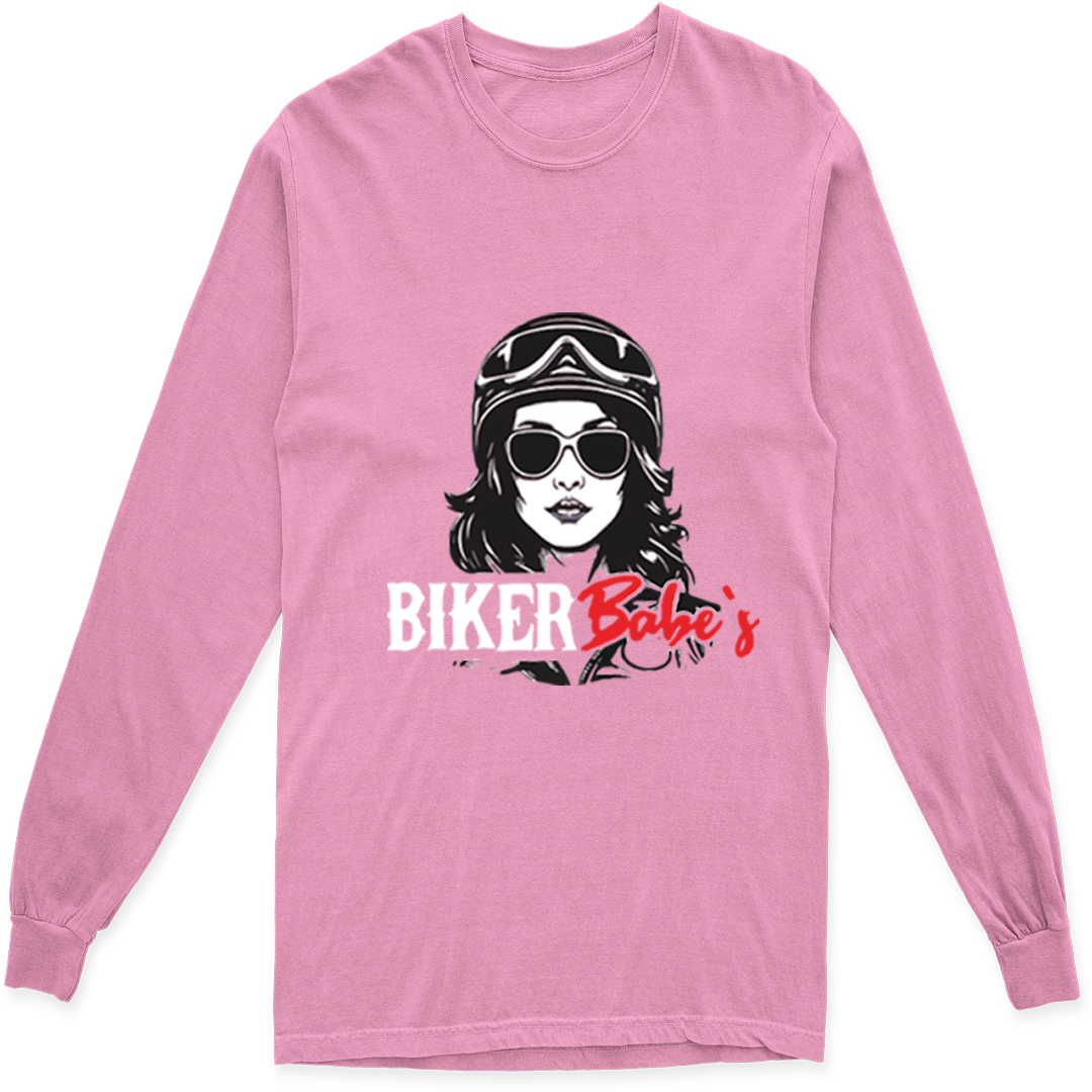 BIKER BABES LONG SLEEVE T SHIRT