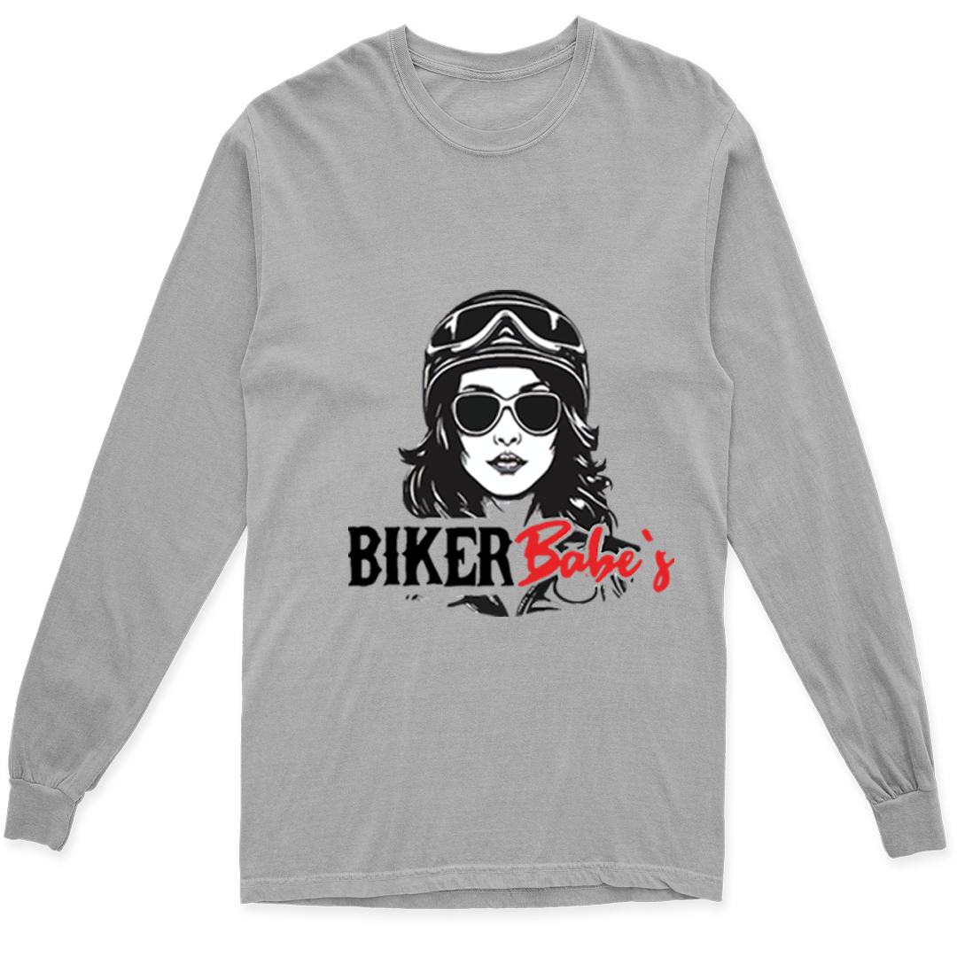 BIKER BABES LONG SLEEVE T SHIRT