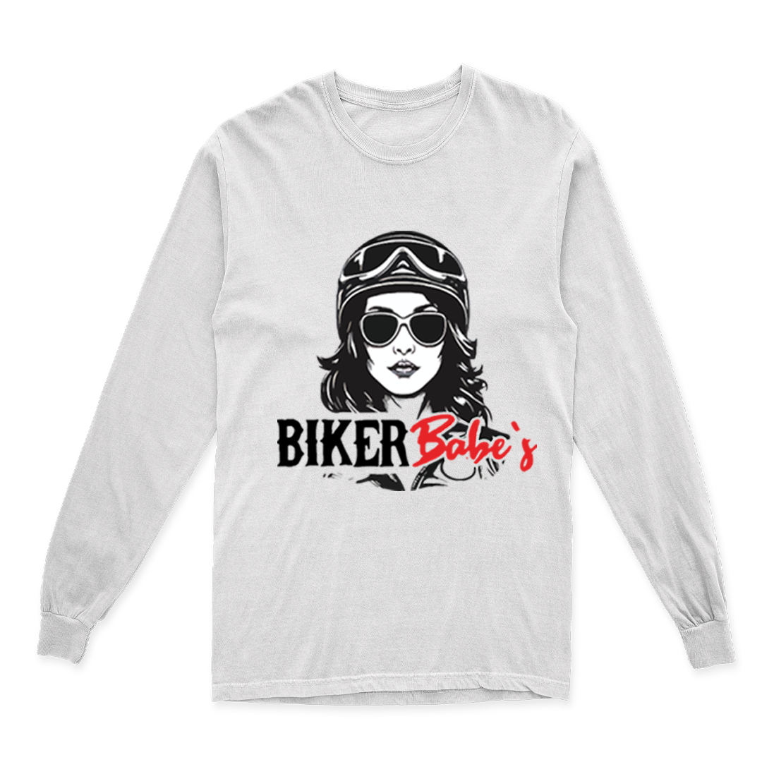 BIKER BABES LONG SLEEVE T SHIRT