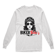 BIKER BABES LONG SLEEVE T SHIRT