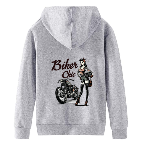 Biker Chic Hoodie