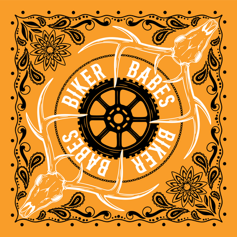 Biker Babes Head Scarf Bandana
