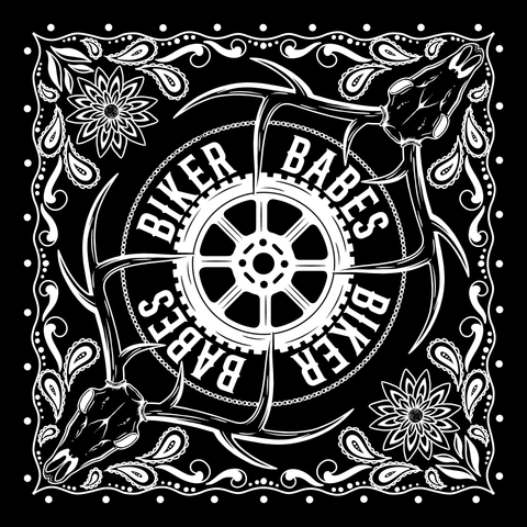 Biker Babes Head Scarf Bandana