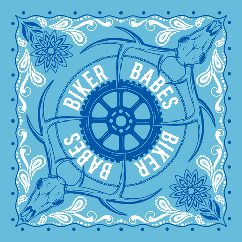 Biker Babes Head Scarf Bandana