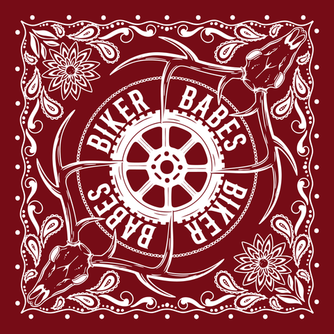 Biker Babes Head Scarf Bandana