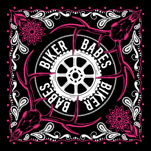 Biker Babes Head Scarf Bandana