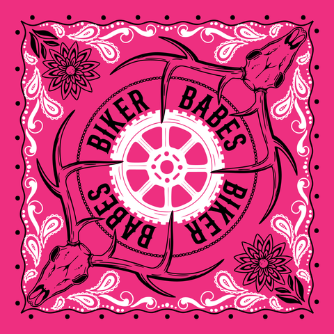Biker Babes Head Scarf Bandana