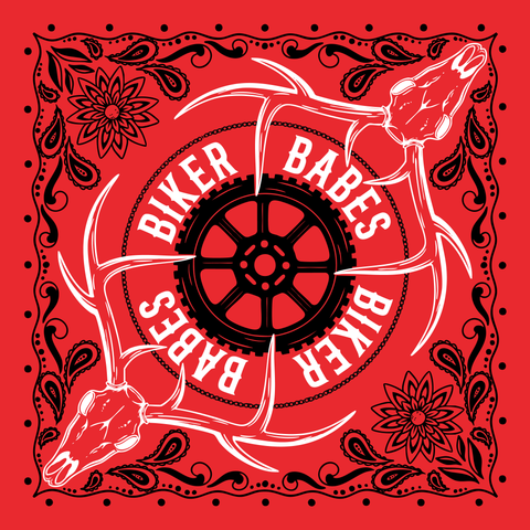 Biker Babes Head Scarf Bandana