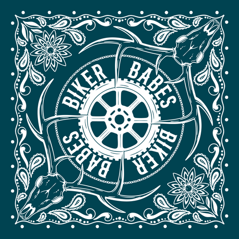 Biker Babes Head Scarf Bandana