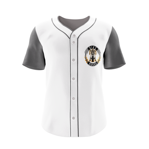 Bike Riders Baseball Shirt Short Sleeve