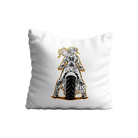 Biker Babes Rider Cushion