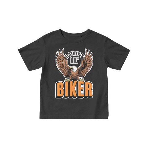 'Daddy's Lil Biker' Children's Short Sleeve T shirt