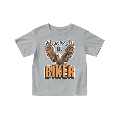 'Daddy's Lil Biker' Children's Short Sleeve T shirt