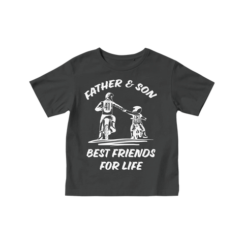 Father & Son Best friends for life' Children's Short Sleeve T shirt