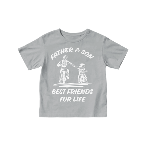 Father & Son Best friends for life' Children's Short Sleeve T shirt