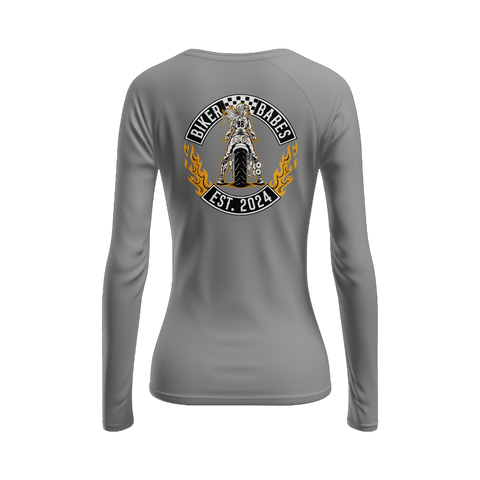 Biker Babes Original Collection Long sleeve Raglan T Shirt