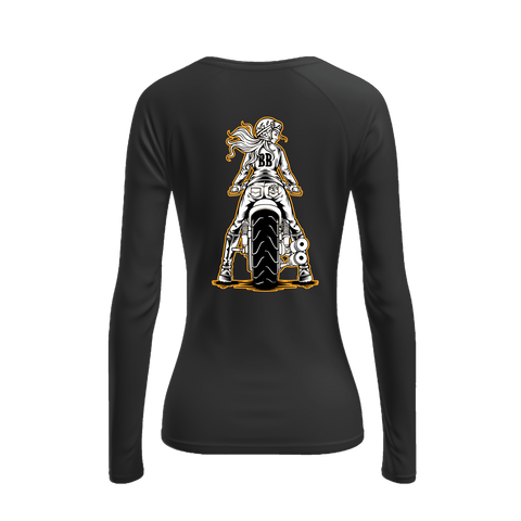 Biker Babes Rider Long sleeve T Shirt
