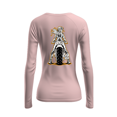 Biker Babes Rider Long sleeve T Shirt