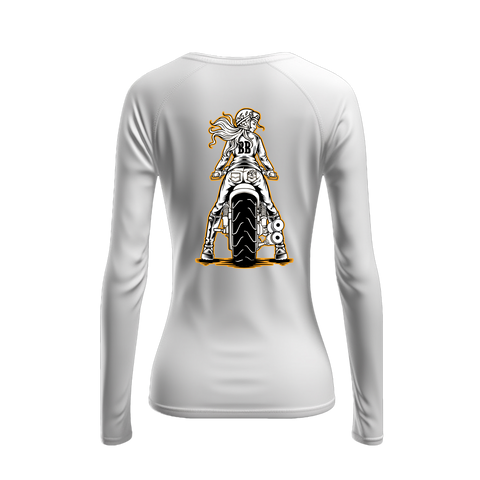 Biker Babes Rider Long sleeve T Shirt