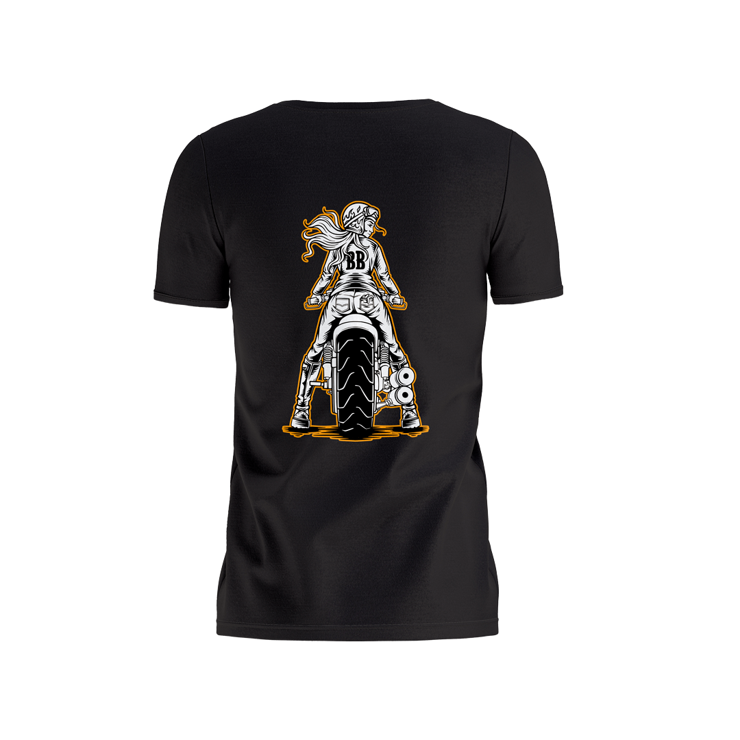Biker Babes Rider Short Sleeve T Shirt
