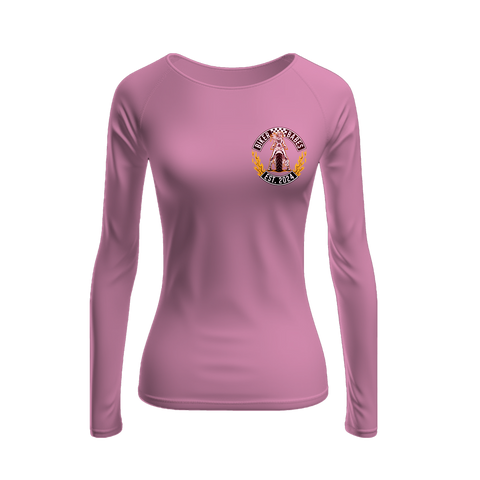 Biker Babes Original Collection Long sleeve Raglan T Shirt