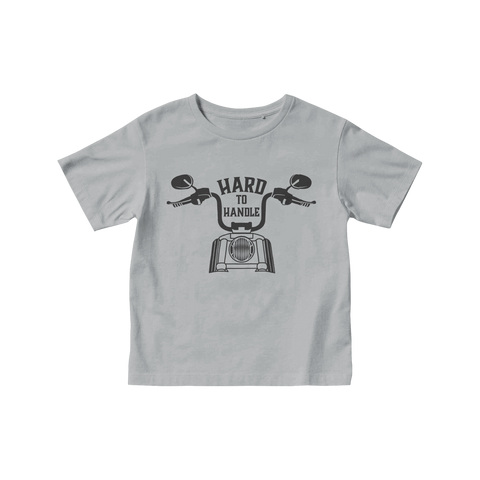'Hard to handle' Children's Short Sleeve Bikers T shirt
