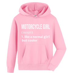 Motorcycle Girl Hoodie