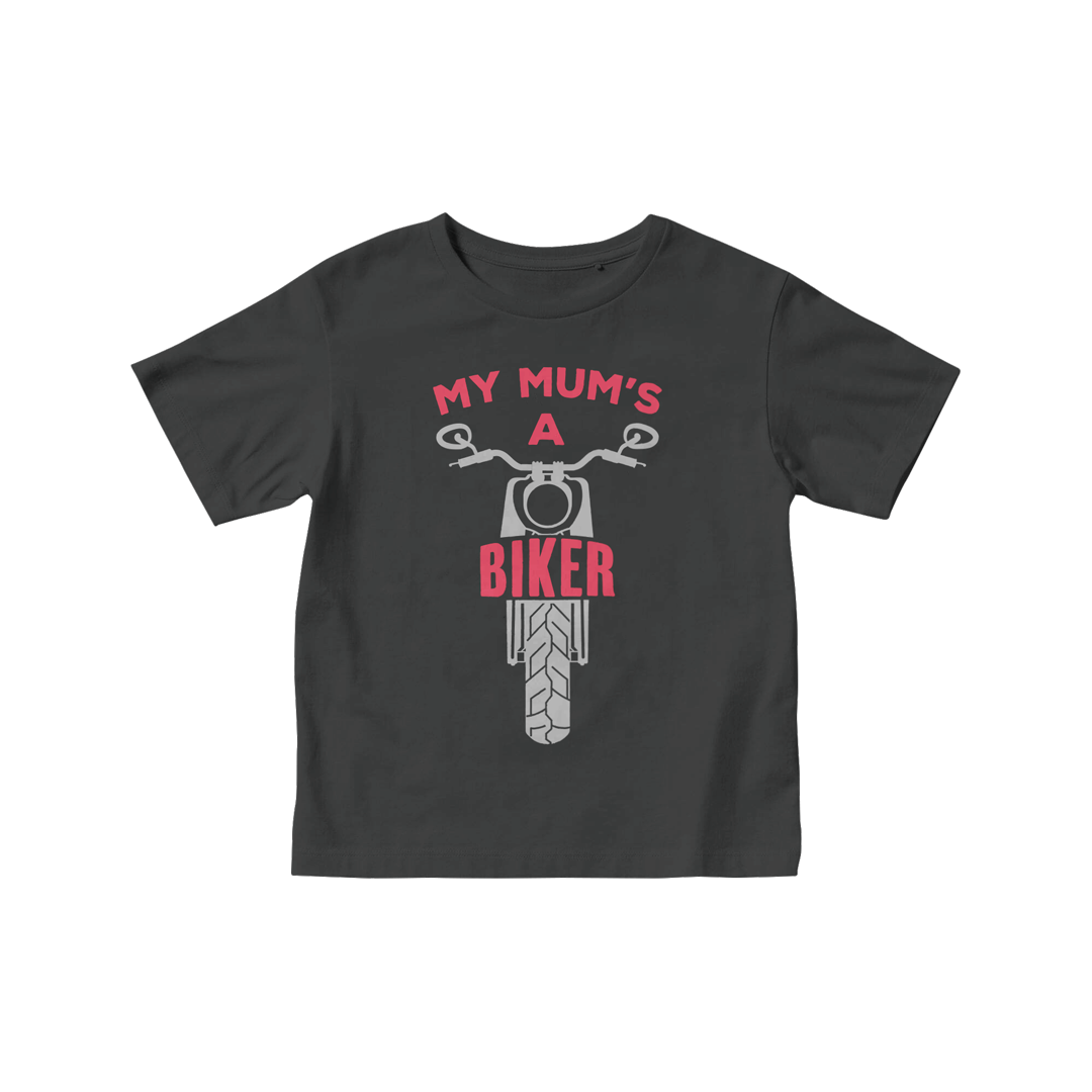 'My Mum's a Biker' Children's Short Sleeve Bikers T shirt