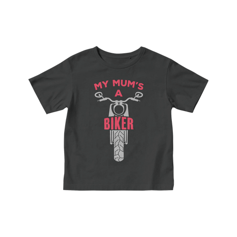 'My Mum's a Biker' Children's Short Sleeve Bikers T shirt