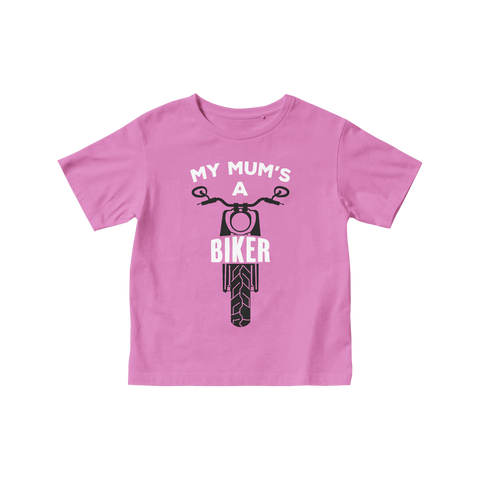 'My Mum's a Biker' Children's Short Sleeve Bikers T shirt