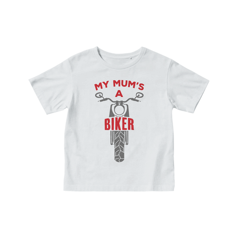 'My Mum's a Biker' Children's Short Sleeve Bikers T shirt