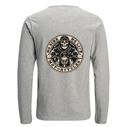 No Bike No Life Long Sleeve T Shirt