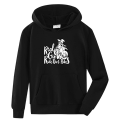 REAL GIRLS RIDE DIRT BIKES HOODIE