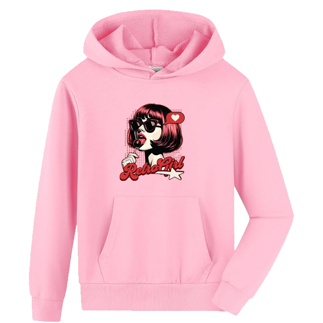 RETRO GIRL HOODIE