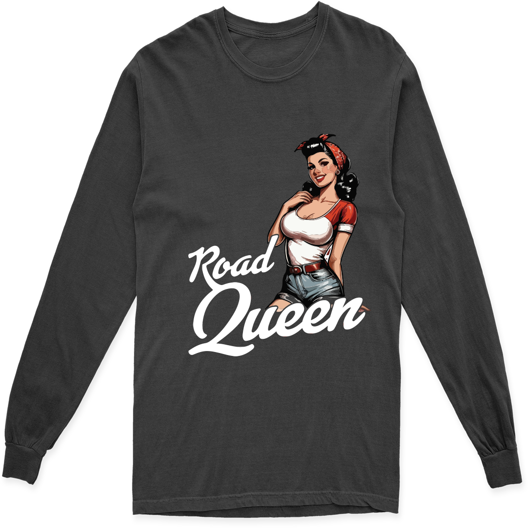 ROAD QUEEN LONG SLEEVE T SHIRT